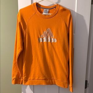 Adidas Vibrant Orange Crewneck